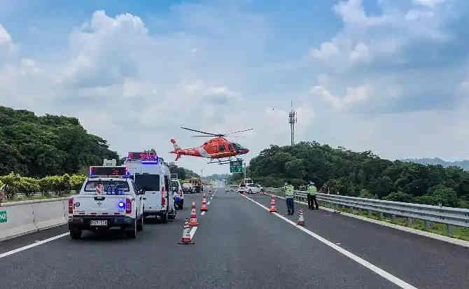 武平高速公路汽车救援案例